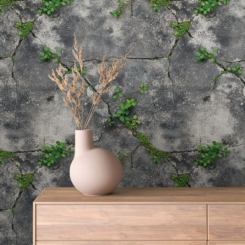 Papier Peint Personnalisé sur Mesure – Ref. BÉTON-049