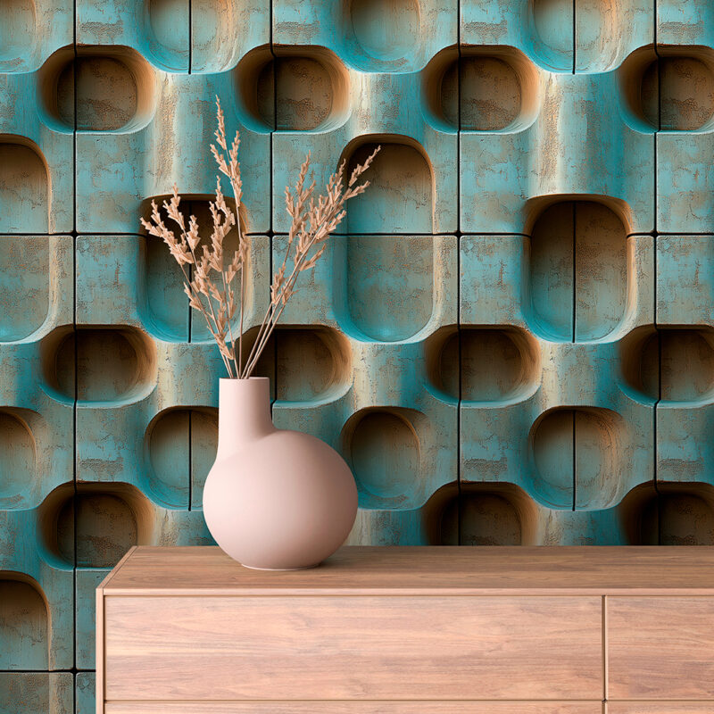 Papier Peint Personnalisé sur Mesure – Ref. BÉTON-058