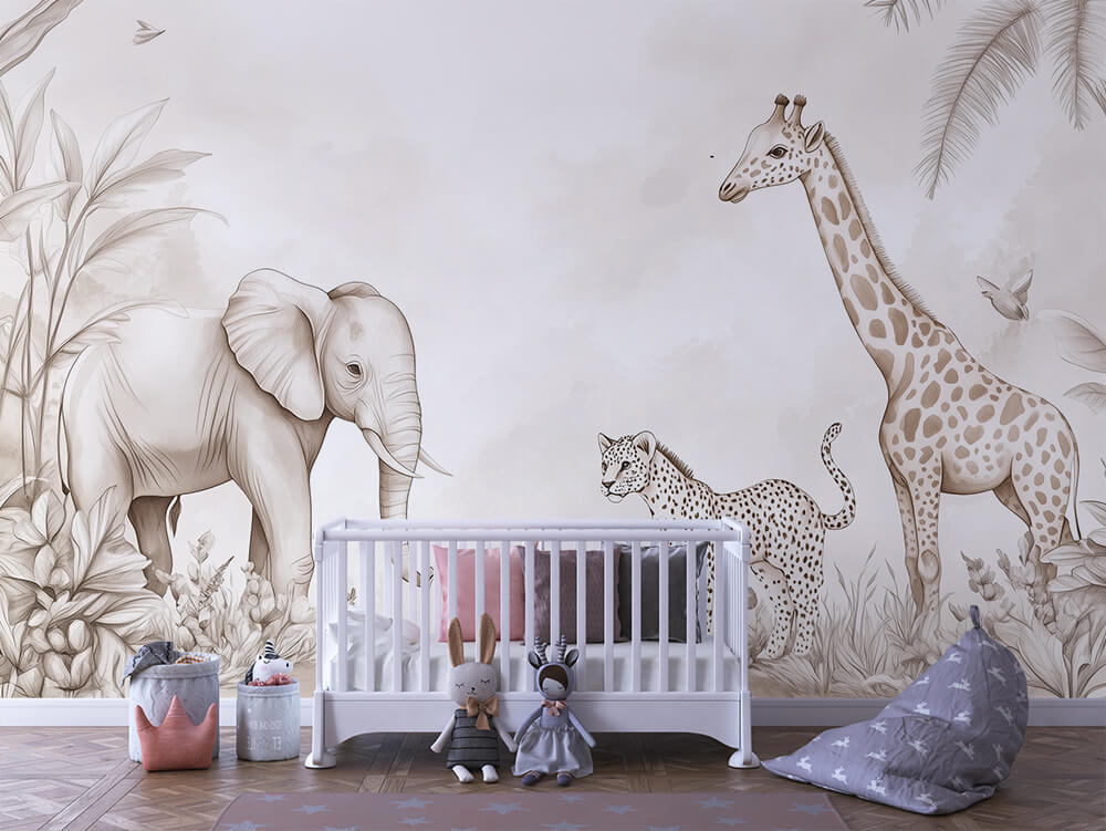 Papier Peint Personnalisé sur Mesure – Ref. Enfant-007