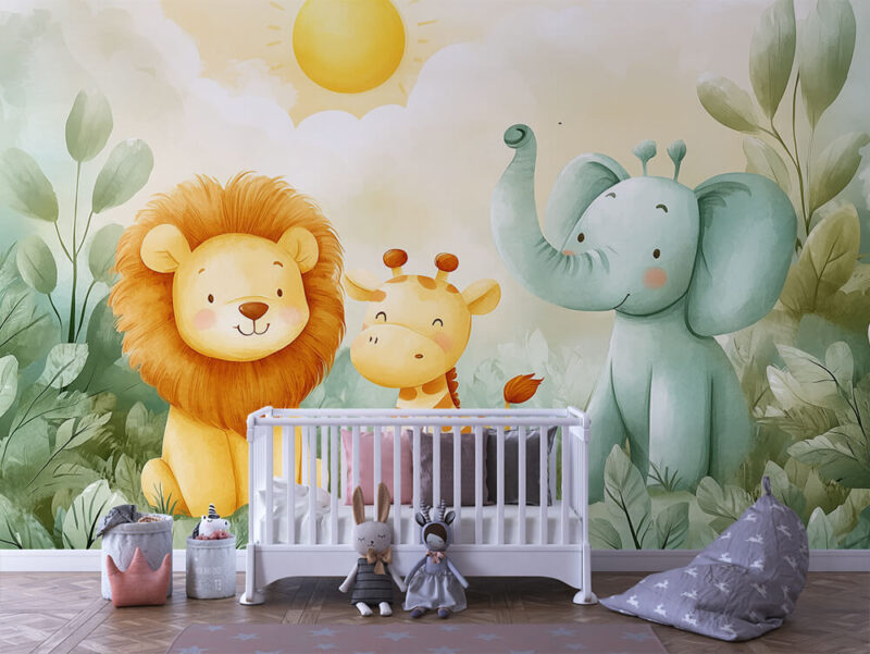 Papier Peint Personnalisé sur Mesure – Ref. Enfant-022
