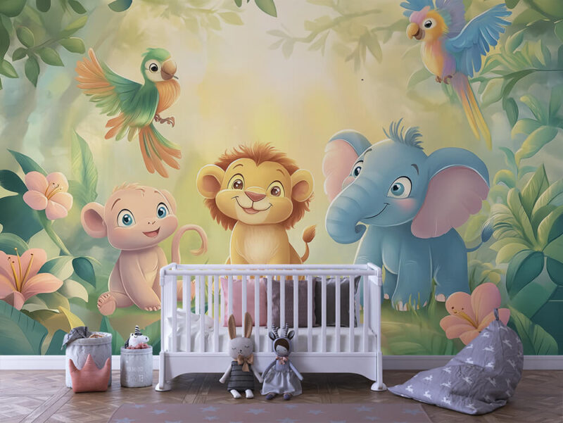 Papier Peint Personnalisé sur Mesure – Ref. Enfant-029