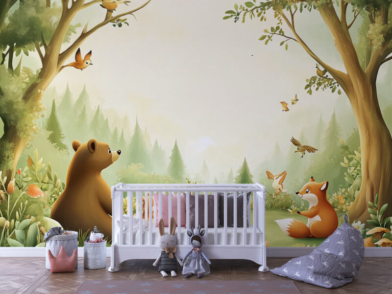 Papier Peint Personnalisé sur Mesure – Ref. Enfant-033