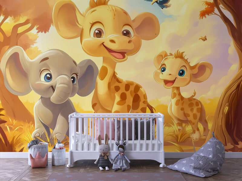 Papier Peint Personnalisé sur Mesure – Ref. Enfant-037
