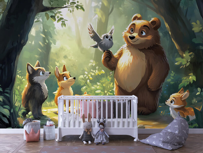 Papier Peint Personnalisé sur Mesure – Ref. Enfant-091