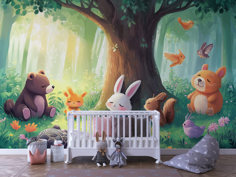 Papier Peint Personnalisé sur Mesure – Ref. Enfant-092