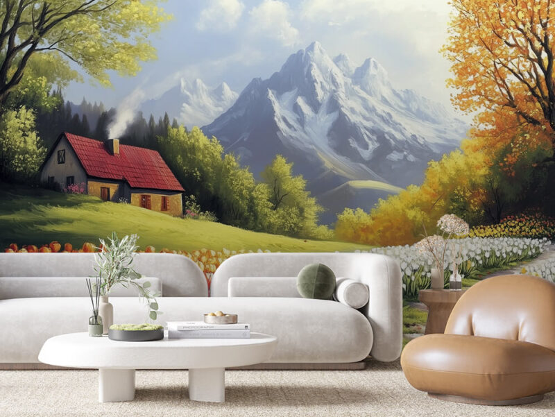 Papier Peint Personnalisé sur Mesure – Ref. Nature-037