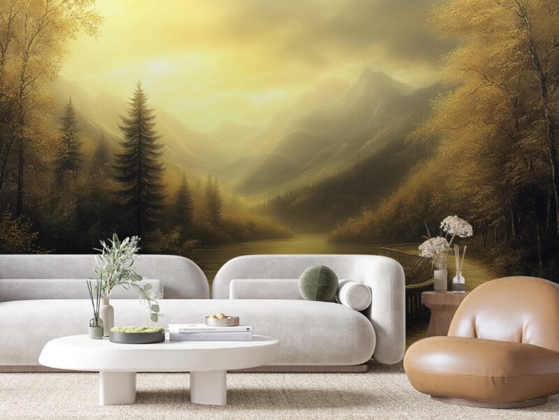 Papier Peint Personnalisé sur Mesure – Ref. Nature-048