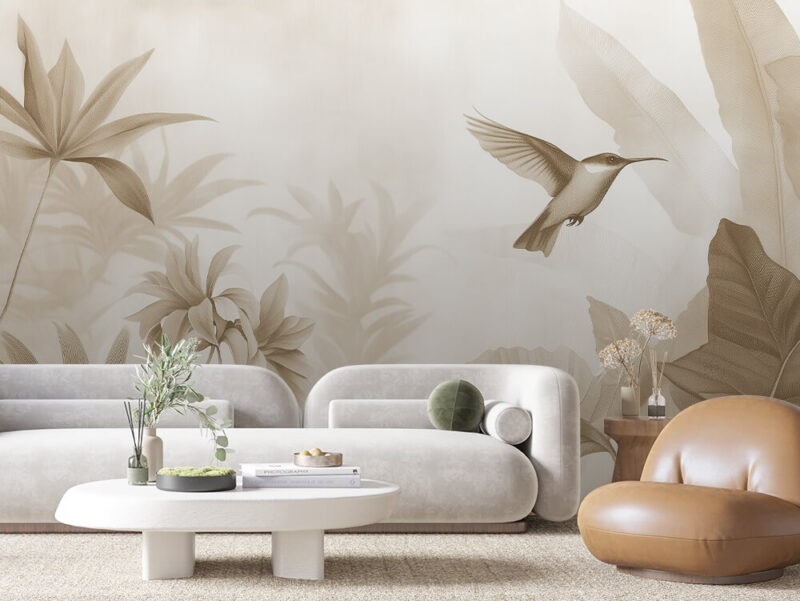 Papier Peint Personnalisé sur Mesure – Ref. Tropical-019