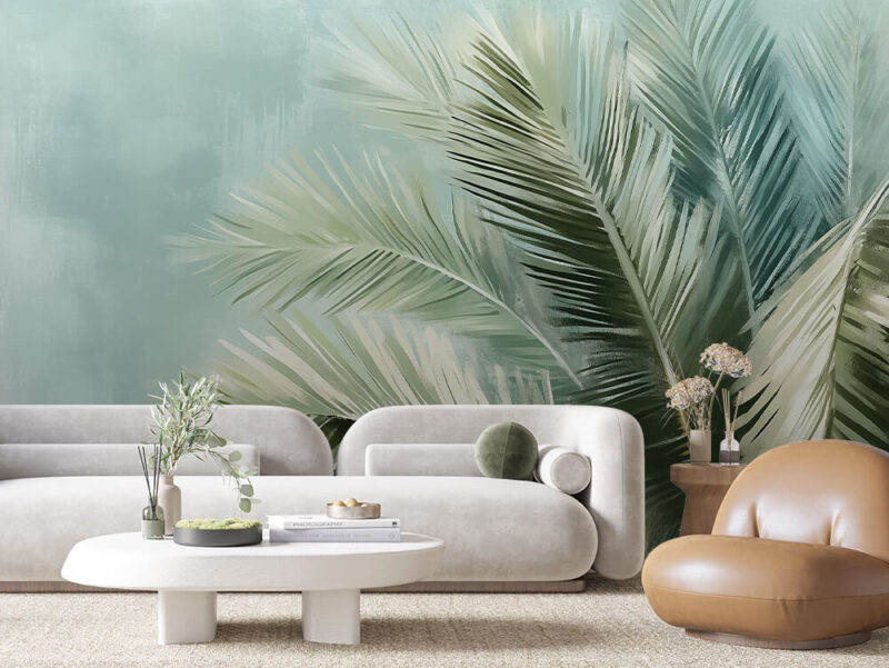 Papier Peint Personnalisé sur Mesure – Ref. Tropical-023