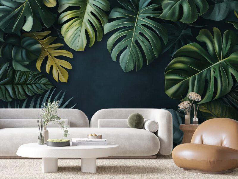 Papier Peint Personnalisé sur Mesure – Ref. Tropical-028