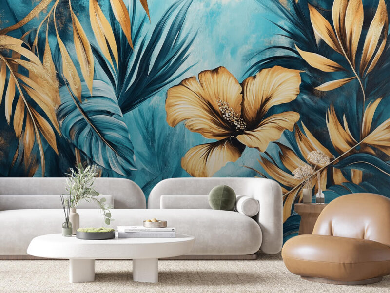 Papier Peint Personnalisé sur Mesure – Ref. Tropical-032