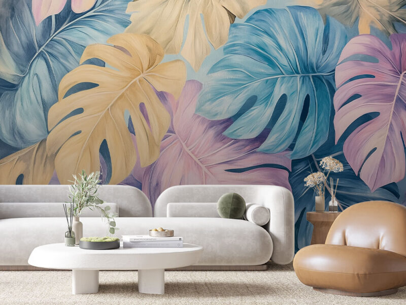 Papier Peint Personnalisé sur Mesure – Ref. Tropical-045